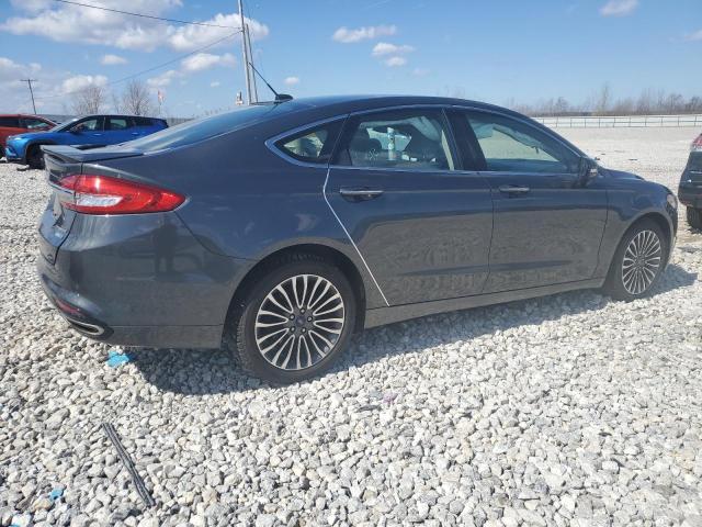 3FA6P0D99HR224643 - 2017 FORD FUSION TITANIUM GRAY photo 3