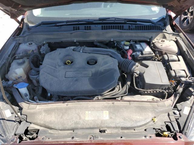 3FA6P0K99FR293574 - 2015 FORD FUSION TITANIUM BROWN photo 11