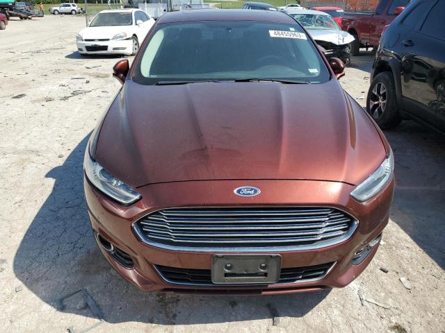 3FA6P0K99FR293574 - 2015 FORD FUSION TITANIUM BROWN photo 5