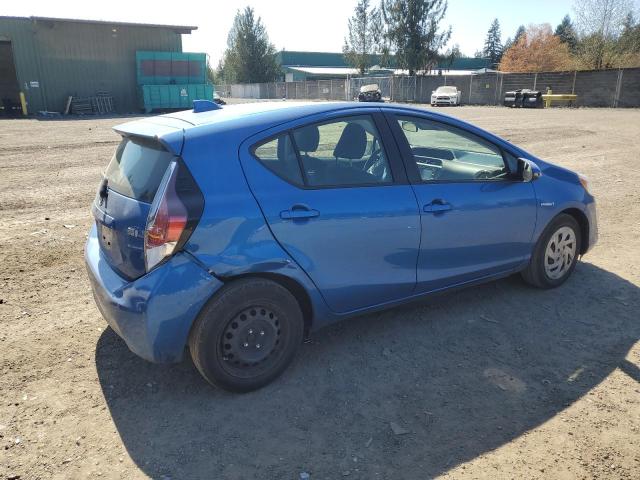 JTDKDTB3XG1589200 - 2016 TOYOTA PRIUS C BLUE photo 3