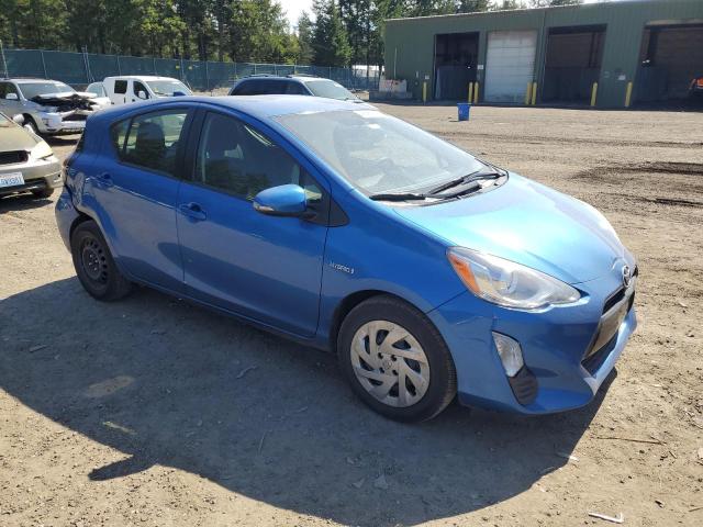 JTDKDTB3XG1589200 - 2016 TOYOTA PRIUS C BLUE photo 4