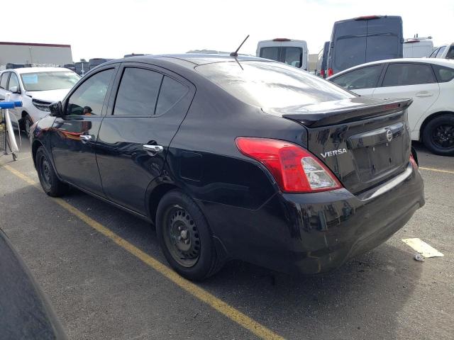 3N1CN7AP3KL818186 - 2019 NISSAN VERSA S BLACK photo 2