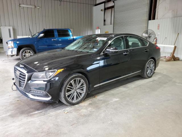 KMHGN4JE1KU300249 - 2019 GENESIS G80 BASE BLACK photo 1