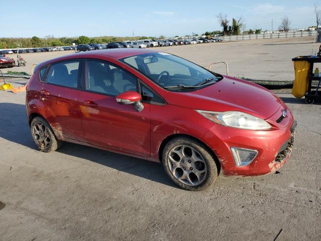 3FADP4FJ5BM178853 - 2011 FORD FIESTA SES RED photo 4