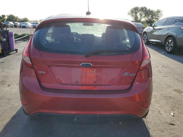 3FADP4FJ5BM178853 - 2011 FORD FIESTA SES RED photo 6