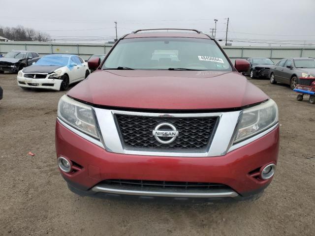 5N1AR2MM6EC656868 - 2014 NISSAN PATHFINDER S RED photo 5