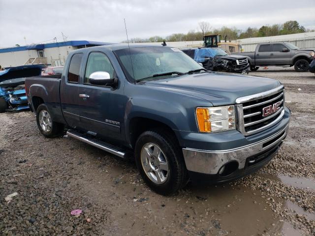 1GTR1VE05CZ268438 - 2012 GMC SIERRA C1500 SLE TEAL photo 4