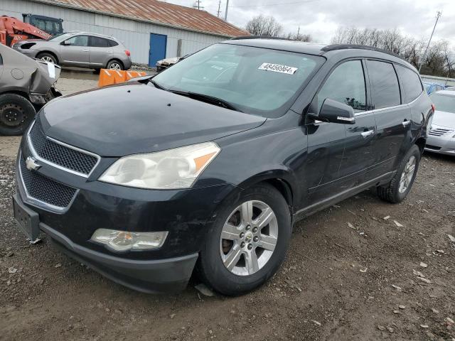 1GNKRJED9CJ371776 - 2012 CHEVROLET TRAVERSE LT BLACK photo 1