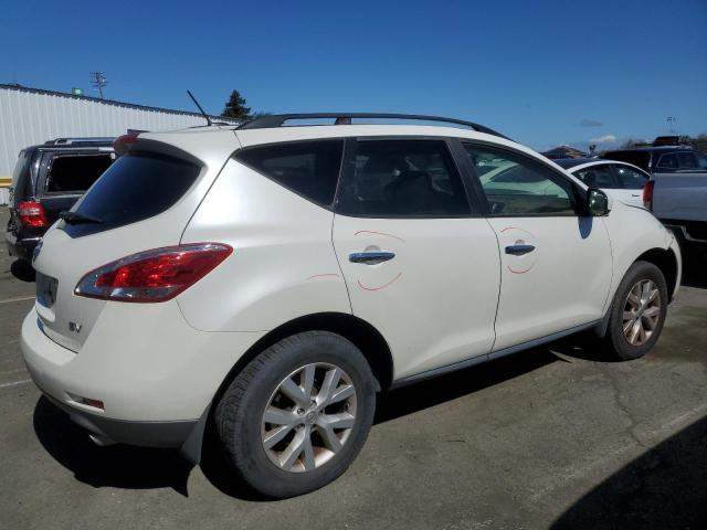 JN8AZ1MU6DW209280 - 2013 NISSAN MURANO S WHITE photo 3