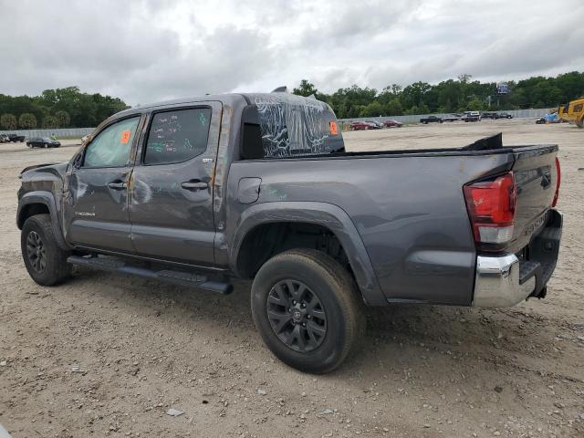 5TFAZ5CN4MX107676 - 2021 TOYOTA TACOMA DOUBLE CAB GRAY photo 2