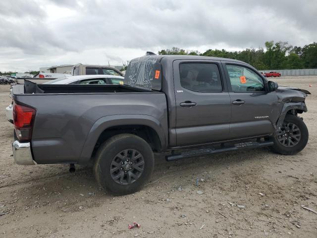 5TFAZ5CN4MX107676 - 2021 TOYOTA TACOMA DOUBLE CAB GRAY photo 3