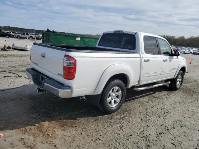 5TBET34156S507735 - 2006 TOYOTA TUNDRA DOUBLE CAB SR5 WHITE photo 3