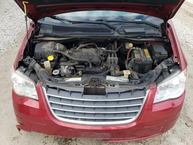 2A4RR8D10AR387147 - 2010 CHRYSLER TOWN & COU TOURING PLUS RED photo 12