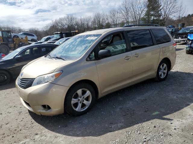 5TDKK3DC2BS083794 - 2011 TOYOTA SIENNA LE GOLD photo 1