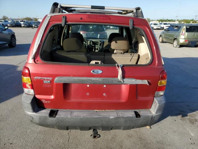 1FMYU03163KB81136 - 2003 FORD ESCAPE XLT BURGUNDY photo 6