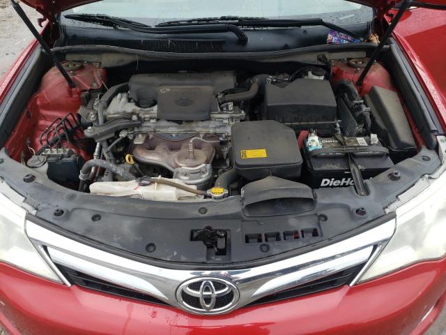 4T4BF1FK4ER394576 - 2014 TOYOTA CAMRY L RED photo 11