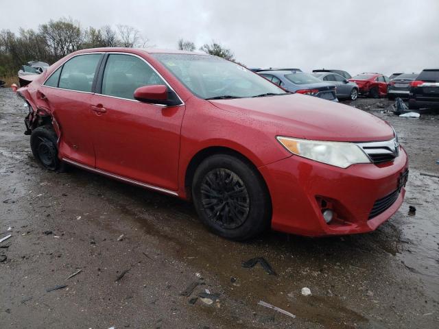 4T4BF1FK4ER394576 - 2014 TOYOTA CAMRY L RED photo 4