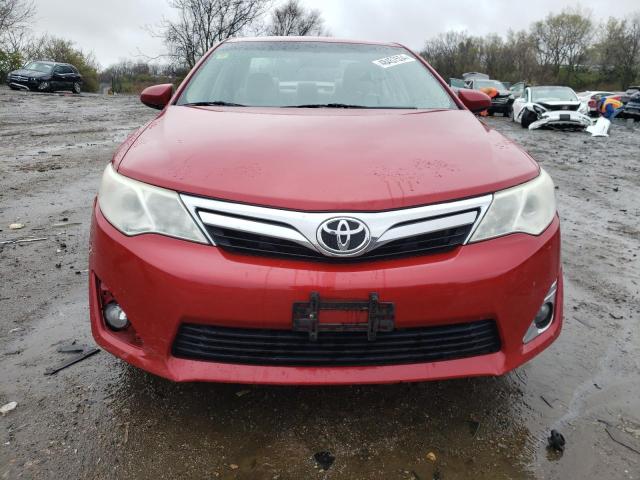 4T4BF1FK4ER394576 - 2014 TOYOTA CAMRY L RED photo 5
