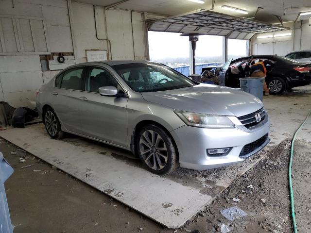 1HGCR2F57DA270197 - 2013 HONDA ACCORD SPORT SILVER photo 4