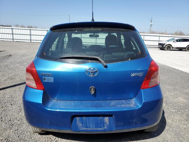 JTDKT923275082029 - 2007 TOYOTA YARIS BLUE photo 6