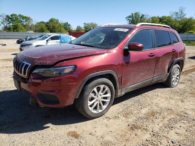 1C4PJLCB8MD164167 - 2021 JEEP CHEROKEE LATITUDE BURGUNDY photo 1