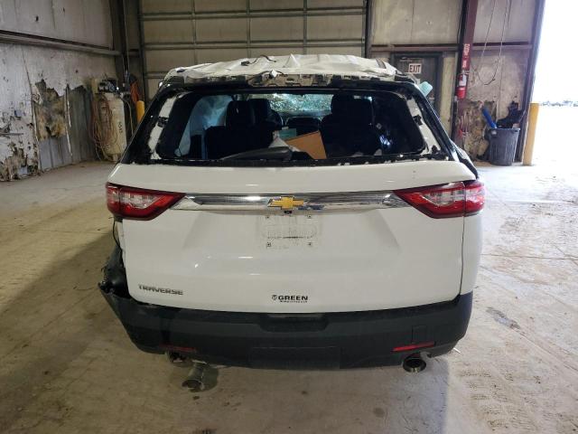 1GNERFKW2MJ244031 - 2021 CHEVROLET TRAVERSE LS WHITE photo 6