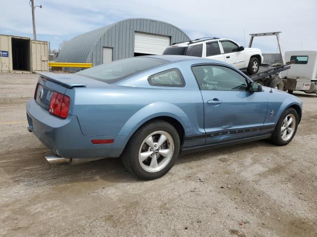 1ZVFT80N675357527 - 2007 FORD MUSTANG BLUE photo 3