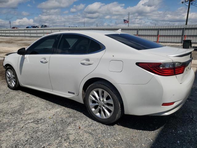 JTHBW1GGXE2060815 - 2014 LEXUS ES 300H WHITE photo 2