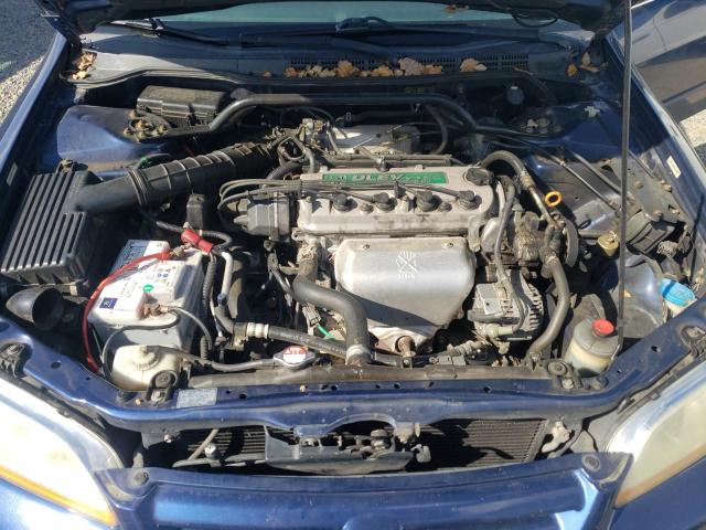 3HGCG66591G712052 - 2001 HONDA ACCORD LX BLUE photo 11