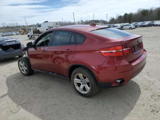 5UXFG2C51DL784782 - 2013 BMW X6 XDRIVE35I RED photo 2