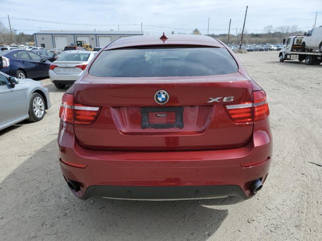 5UXFG2C51DL784782 - 2013 BMW X6 XDRIVE35I RED photo 6