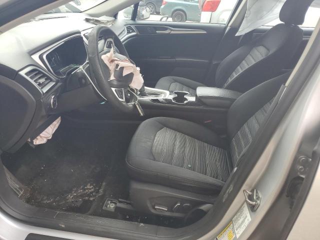 3FA6P0H76GR282622 - 2016 FORD FUSION SE SILVER photo 7