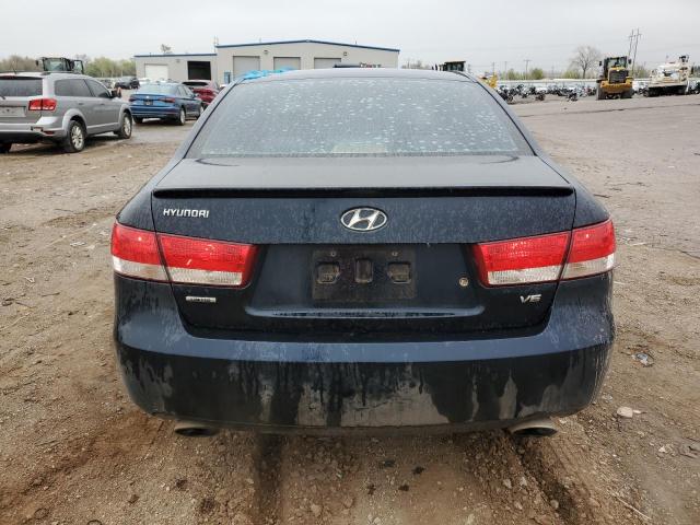 5NPEU46F77H210685 - 2007 HYUNDAI SONATA SE BLUE photo 6