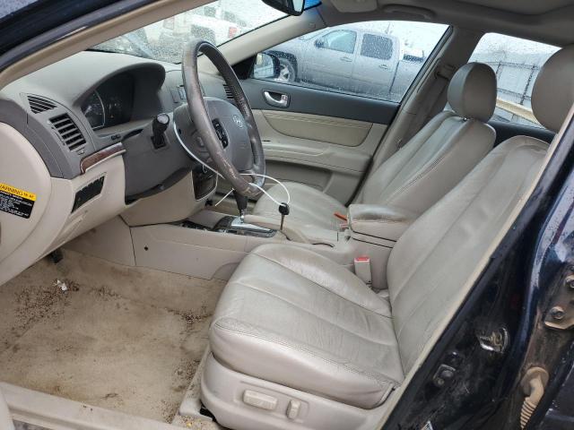 5NPEU46F77H210685 - 2007 HYUNDAI SONATA SE BLUE photo 7