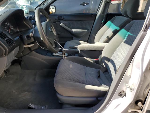 2HGES16384H614580 - 2004 HONDA CIVIC DX VP ვერცხლისფერი ფოტო 7