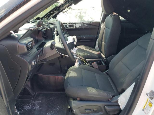 1FM5K8AW7MNA14743 - 2021 FORD EXPLORER POLICE INTERCEPTOR თეთრი ფოტო 7