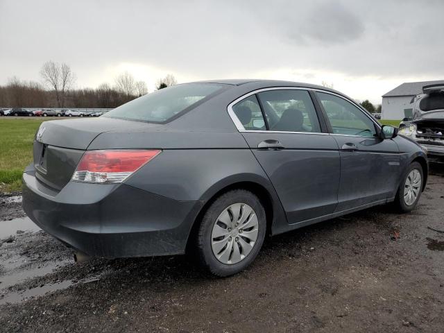 1HGCP26308A057232 - 2008 HONDA ACCORD LX GRAY photo 3