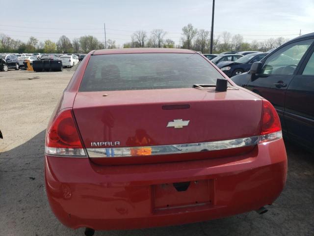 2G1WS55R579297932 - 2007 CHEVROLET IMPALA POLICE RED photo 6