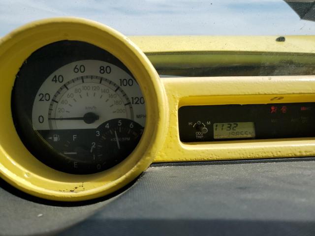 JTLKT334854015740 - 2005 TOYOTA SCION XB YELLOW photo 9