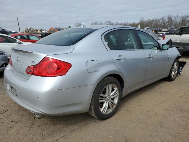 JN1CV6AR1CM974679 - 2012 INFINITI G37 SILVER photo 3