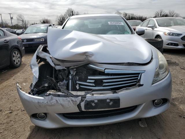 JN1CV6AR1CM974679 - 2012 INFINITI G37 SILVER photo 5