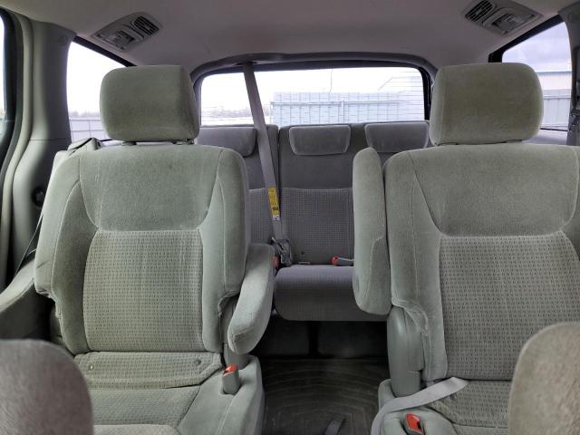 5TDZK23C48S202917 - 2008 TOYOTA SIENNA CE SILVER photo 10