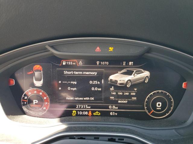 WAUY4GF52KN010129 - 2019 AUDI S5 PREMIUM PLUS ნაცრისფერი ფოტო 9