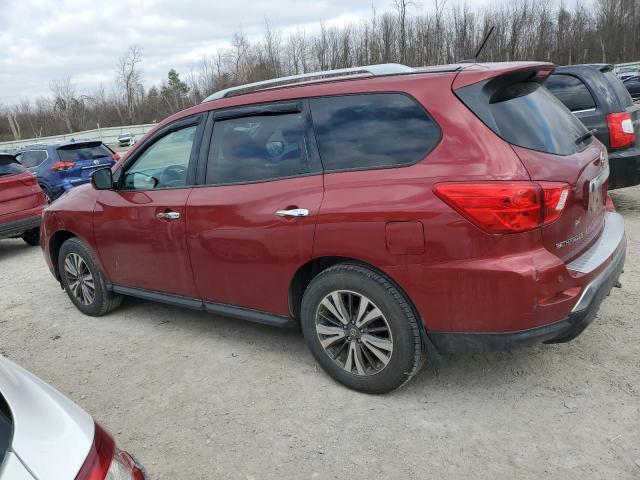 5N1DR2MM5HC657530 - 2017 NISSAN PATHFINDER S BURGUNDY photo 2