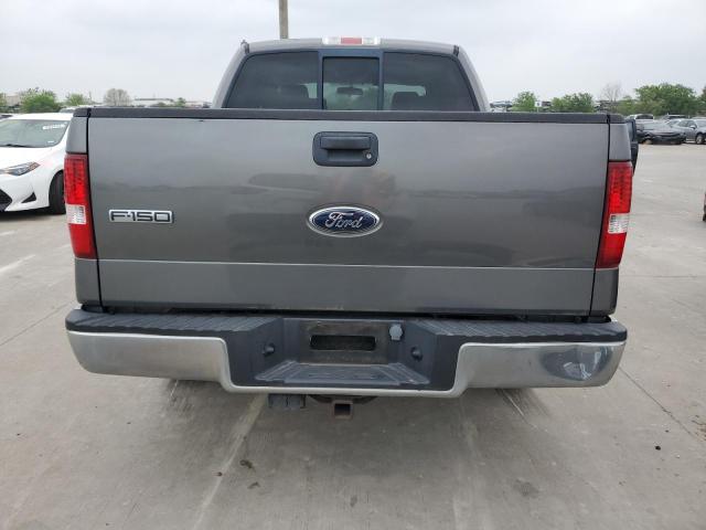 1FTRW12W68FA61357 - 2008 FORD F150 SUPERCREW GRAY photo 6