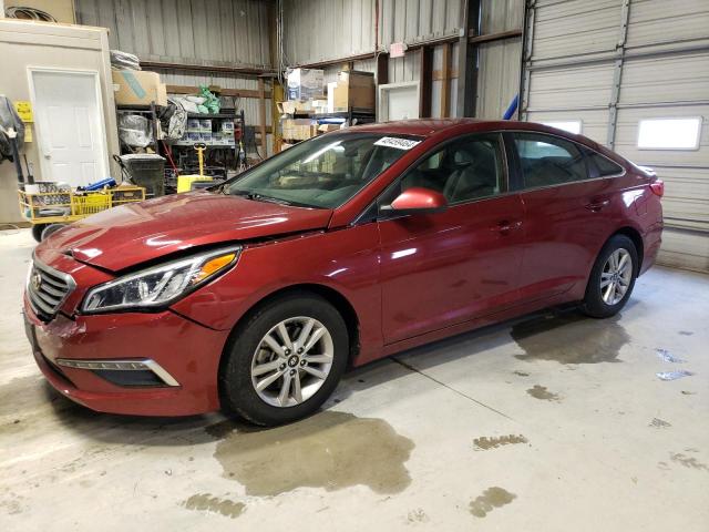 5NPE24AF0FH012820 - 2015 HYUNDAI SONATA SE RED photo 1