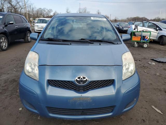 JTDJT903095239610 - 2009 TOYOTA YARIS BLUE photo 5