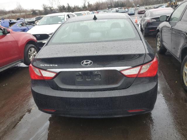 5NPEB4AC6DH607402 - 2013 HYUNDAI SONATA GLS BLACK photo 6