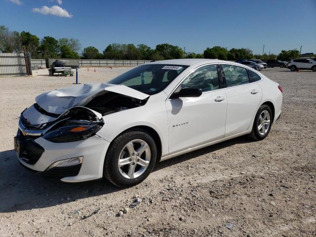 1G1ZB5ST6MF017905 - 2021 CHEVROLET MALIBU LS WHITE photo 1