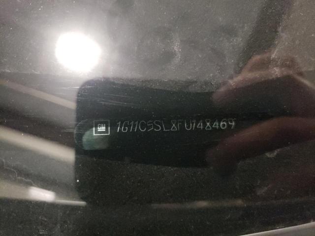 1G11C5SL8FU148469 - 2015 CHEVROLET MALIBU 1LT WHITE photo 12